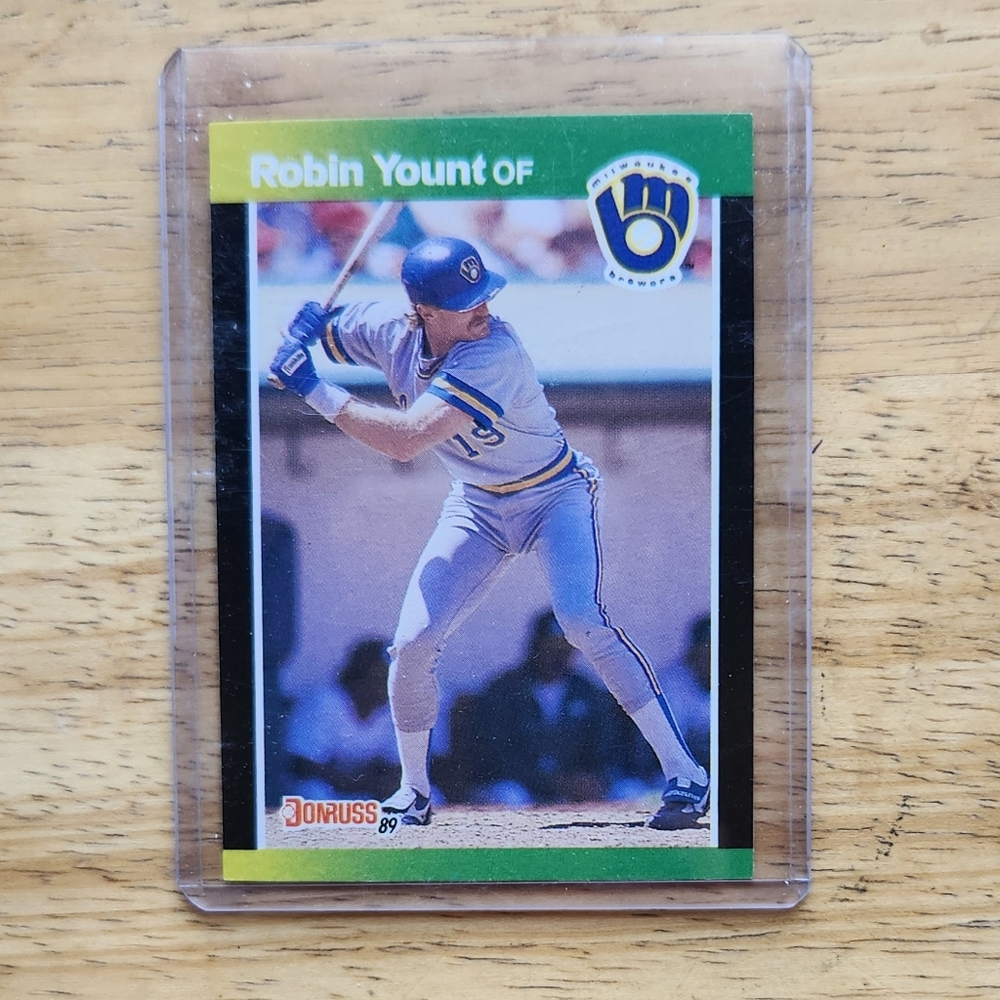 1989 Leaf Inc Donruss '89 ROBIN YOUNT Milwaukee Brewers Card No. 53